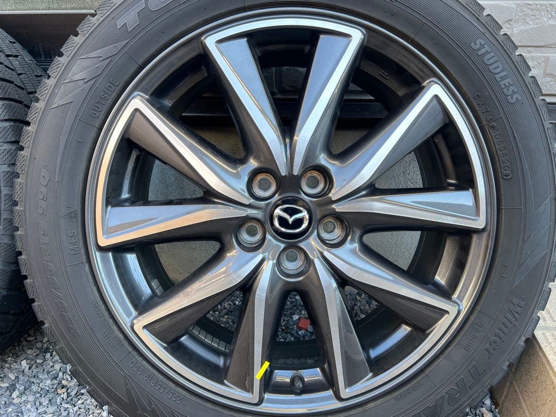 ★ CX-5純正 19インチ アルミ・スタッドレスタイヤ4本 岐阜県各務原から