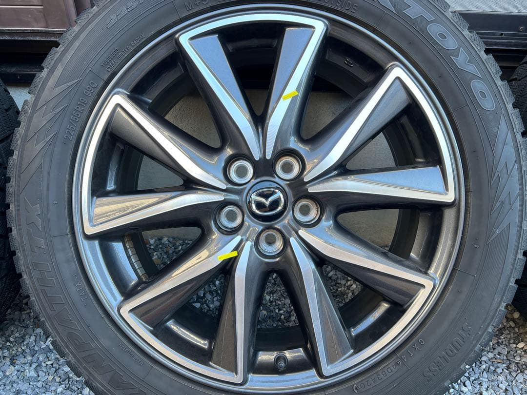 ★ CX-5純正 19インチ アルミ・スタッドレスタイヤ4本 岐阜県各務原から