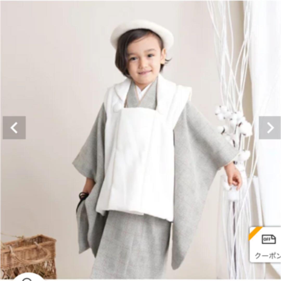 七五三セット3歳 被布コートセット 着物 男の子