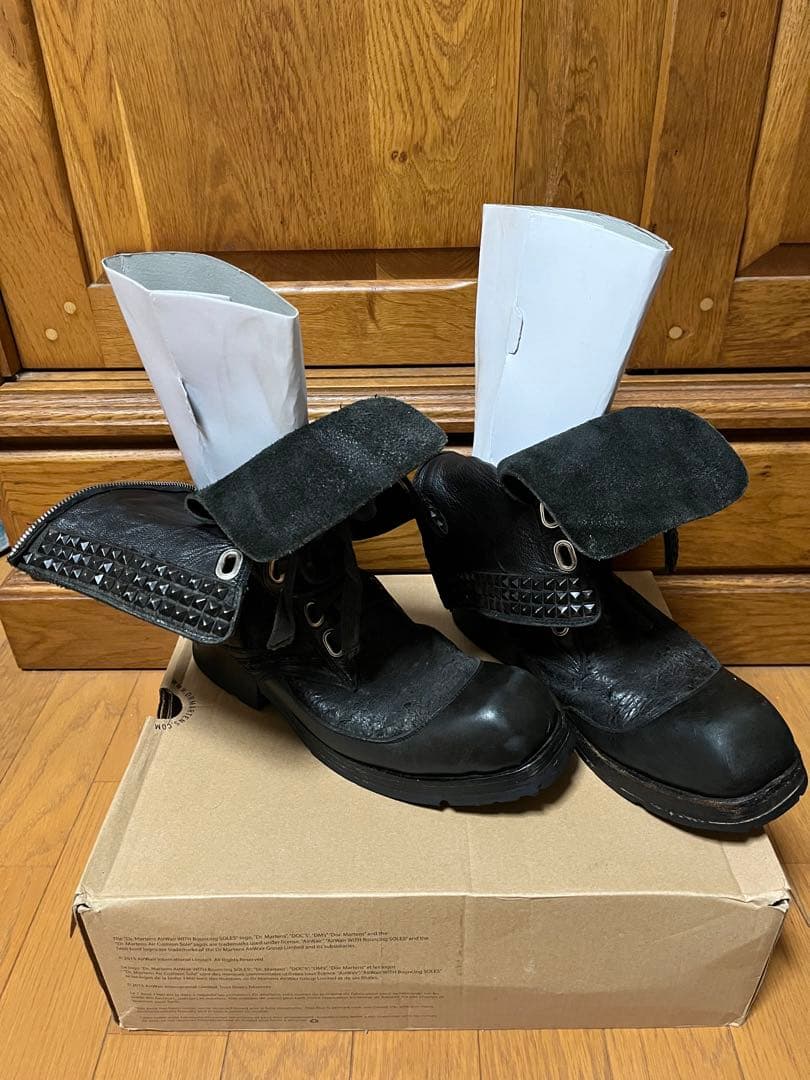 KMRii CHROME BOOTS STUDS ケムリ　クロムスタッズブーツ