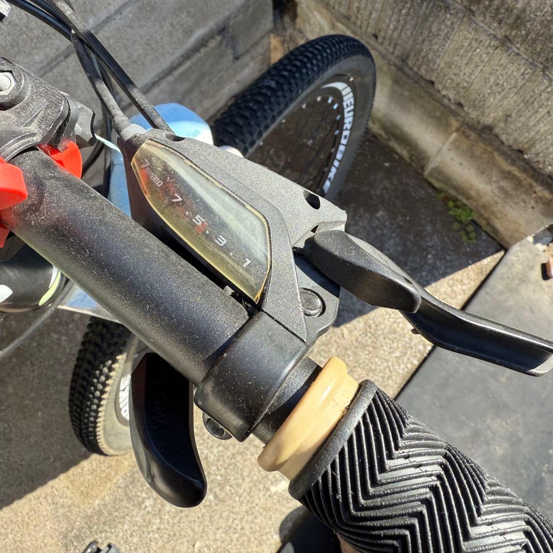 【引取/関東配送可】EUROBIKEマウンテンバイク 27.5インチ 21段変速