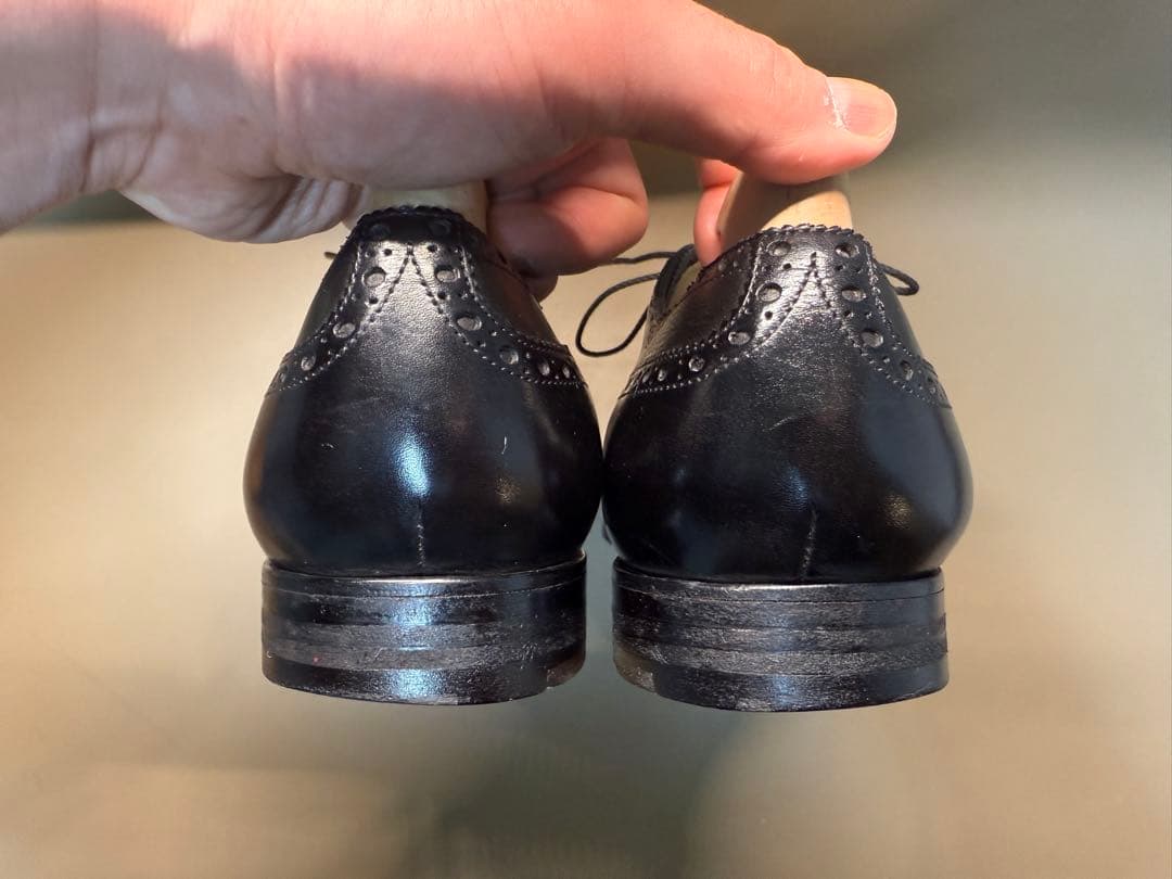 EDWARD GREEN MALBERN 8 1/2ブラックフルブローグ