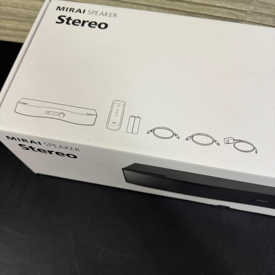 ☆未使用　サウンドファン　ミライスピーカー・ステレオ　SF-MIRAIS6