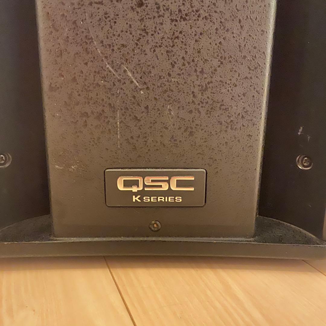 QSC (株式会社音響特機) サブウーファー　取扱説明書付き
