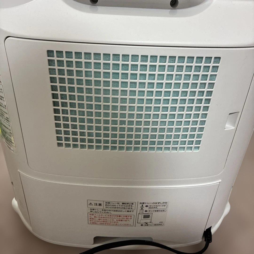 SHARP 加湿セラミックファンヒーター ホワイト　HX-L120-W