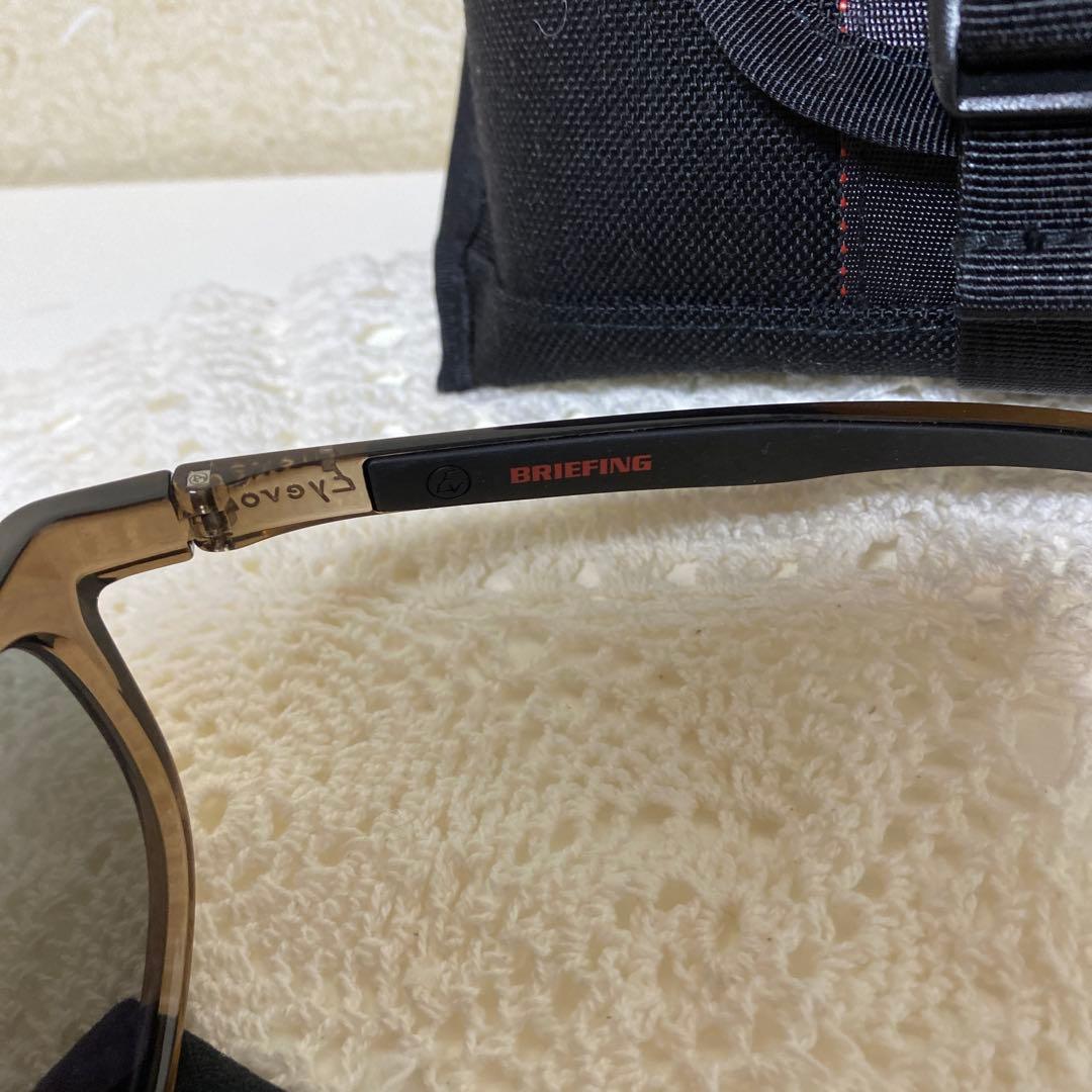 BRIEFING EYevol Eyewear ブラウン ブラック サングラス