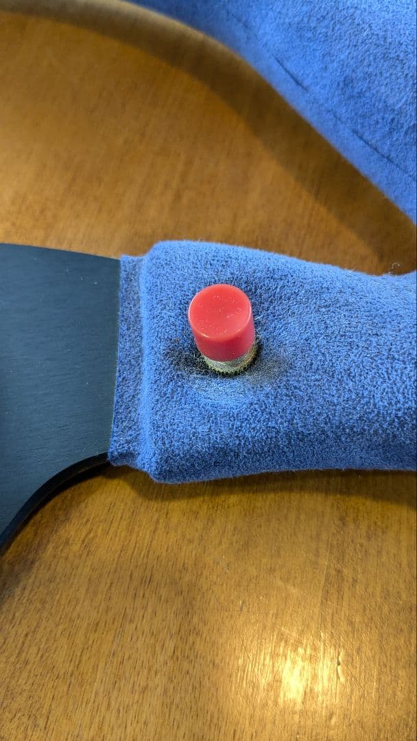 6112 正規品 sparco スパルコ ブルースウェード＆ホーンボタン