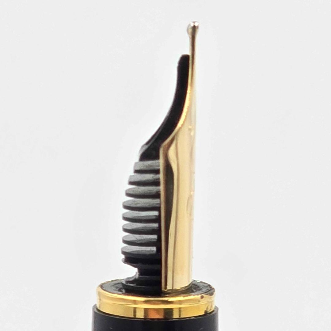 廃盤 希少 モンブラン ノブレスオブリージュ ブルー リップ割れ無し 14K