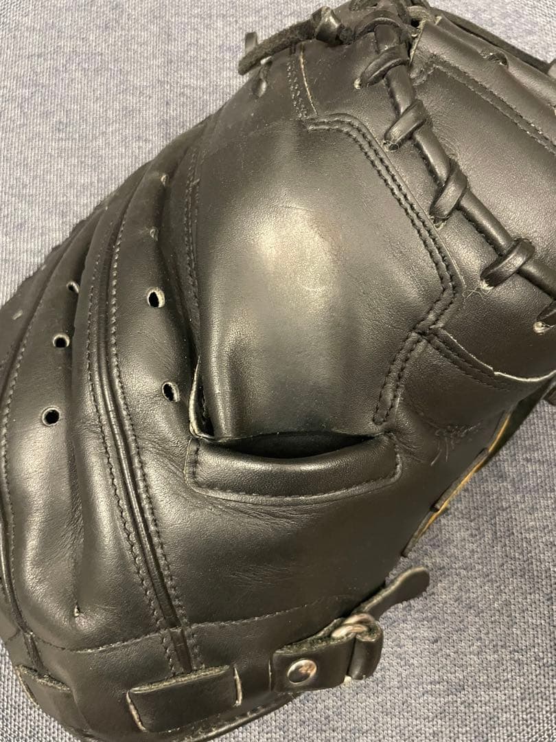 美品！　ミズノプロ　キャッチャーミット　良型　野球 硬式グローブ 一般用　大人