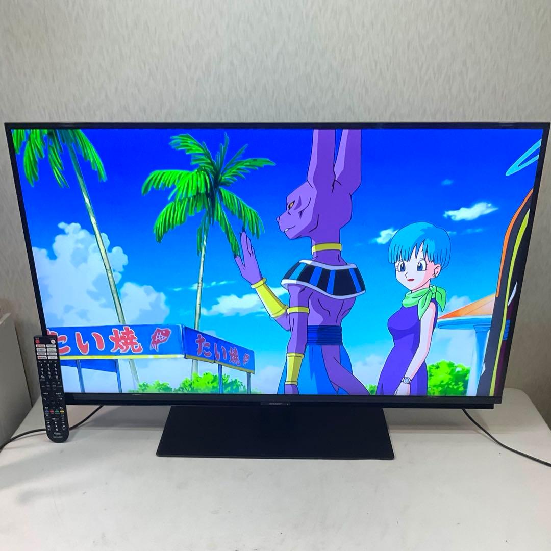 シャープ43型 4Kチューナー内蔵 液晶テレビ4T-C43DL1 2022年