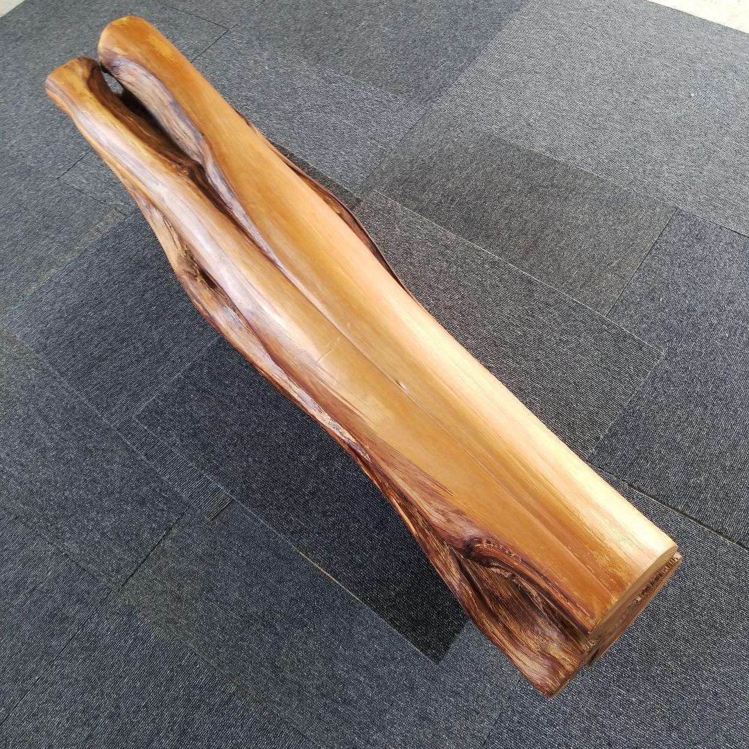 オブジェ置物《杉の珍木》☆稀少限定《四つ葉のクローバー》幸運&希望頼める便発送