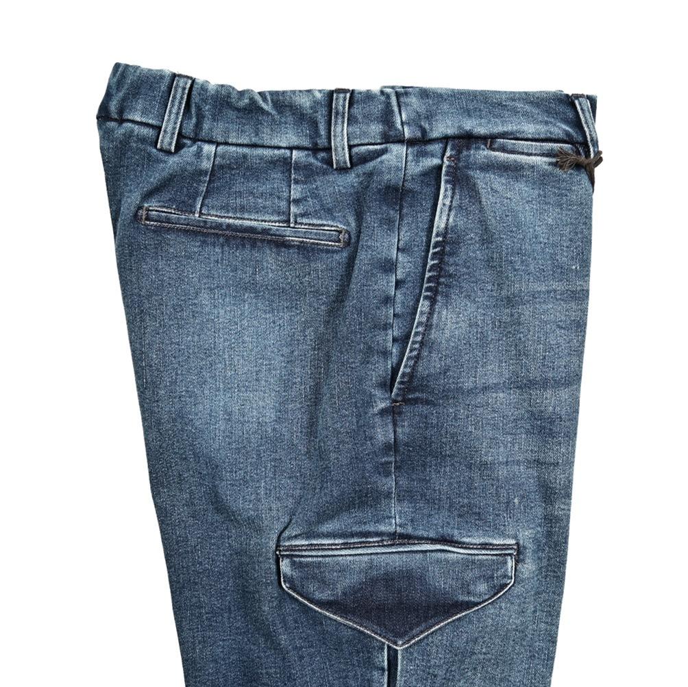 YUKILISH【新品・50サイズ・イタリア製】ベルウィッチ・デニムカーゴ