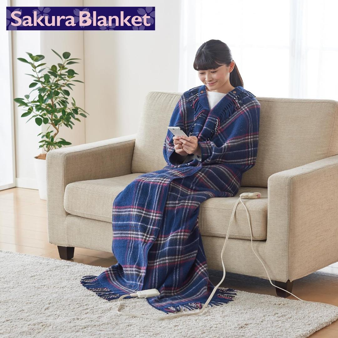 Sakura Blanket ラージサイズ 170×130㎝ 日本製