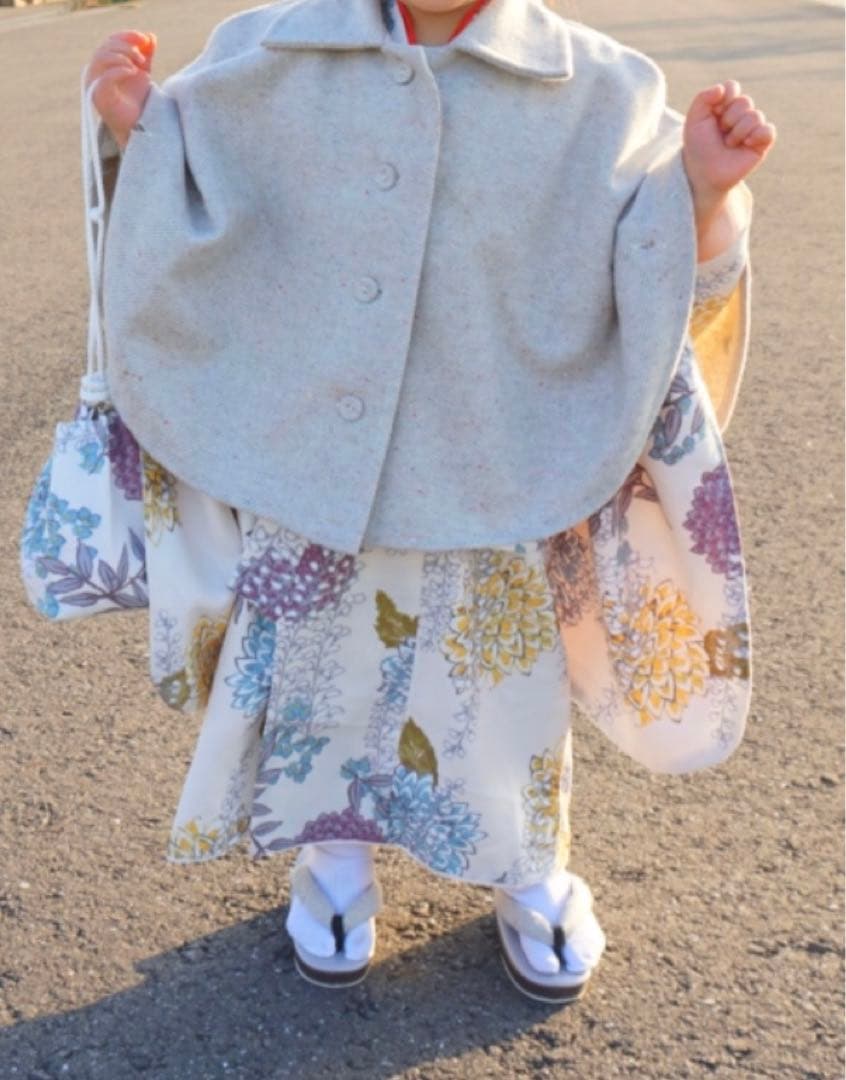 七五三　被服ポンチョセット　Utatane