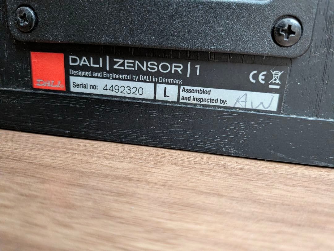 DALI ZENSOR 1 ブラック ブックシェルフ スピーカー