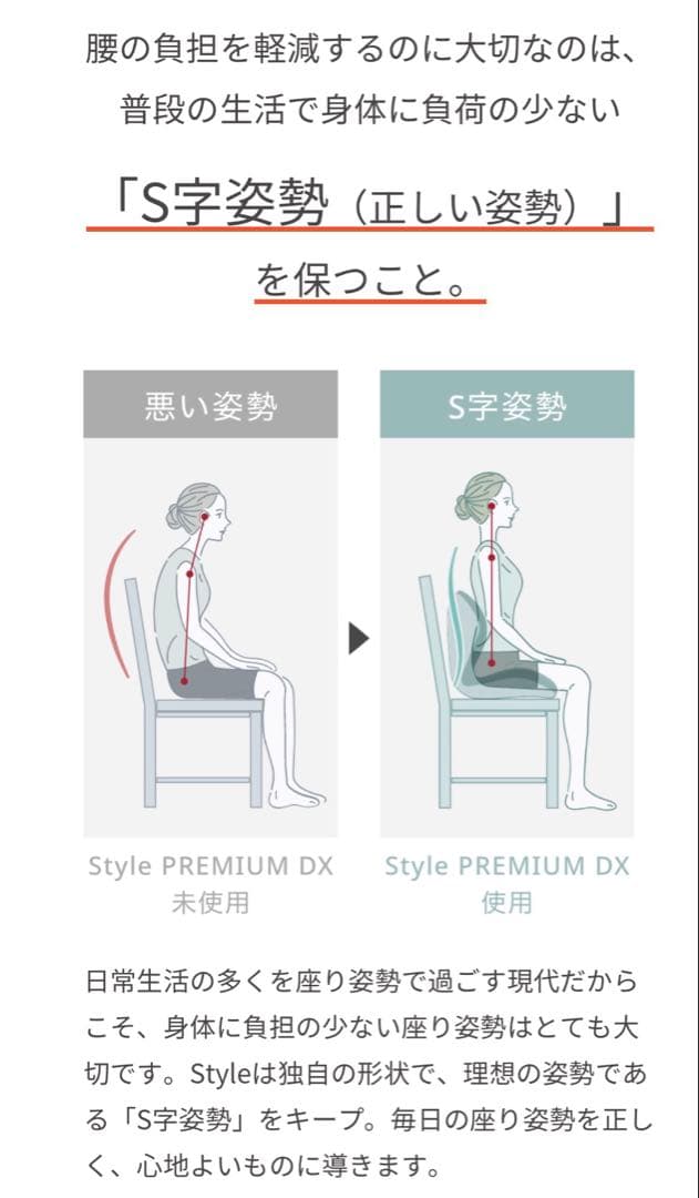 【極美品】MTG STYLE premium DX 姿勢矯正シート 正規品