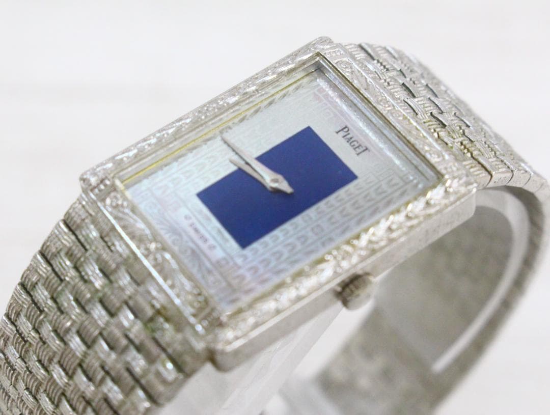 ▲希少 PIAGET/ピアジェ 腕時計 レクタングル ヴィンテージ クォーツ