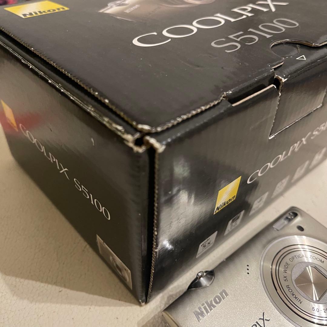 Nikon デジタルカメラ COOLPIX S5100【箱・付属付き】