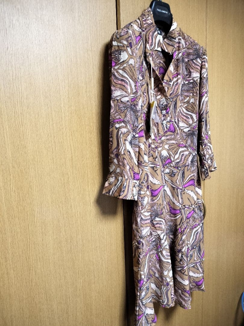 VERSACE JEANS COUTUREシルク ワンピース 24/38