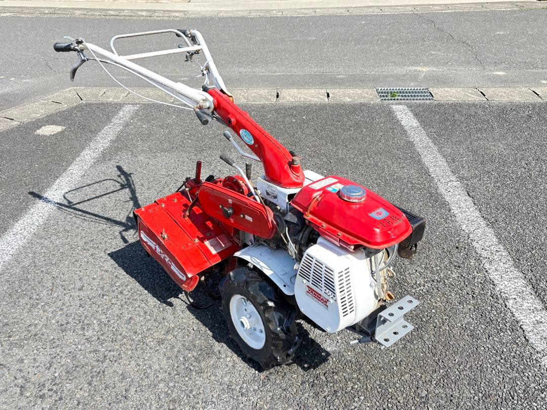 ヤンマー　YK600 管理機　5.0馬力・前進6/後進2 ハンドル回転　美品