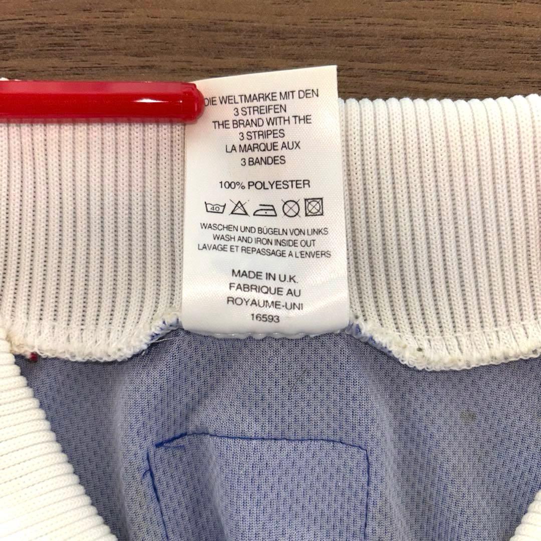 【希少】98年 UK製 adidas フランス ジダン ユニフォーム XL