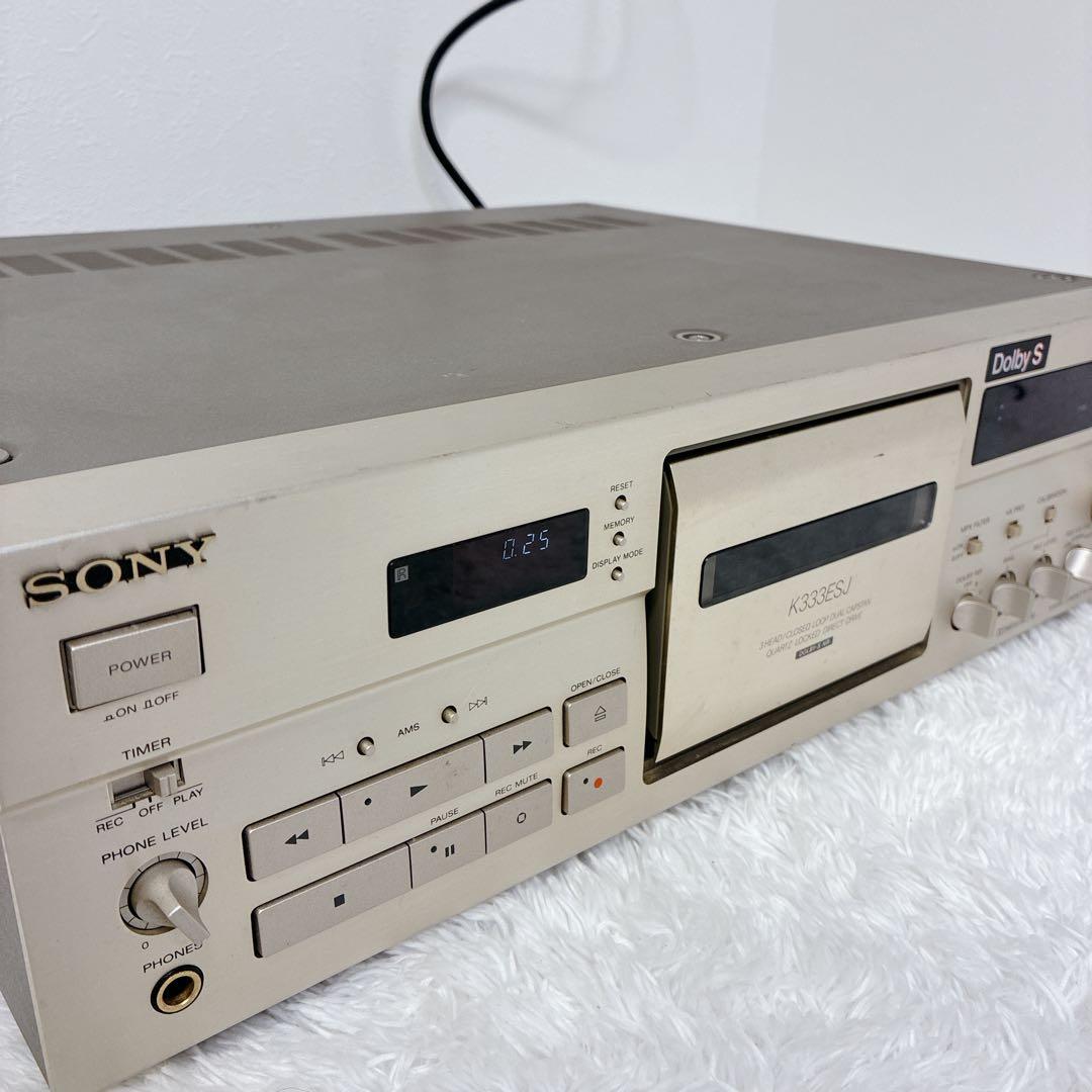 【ジャンク一部動作品】SONY ソニー TC-K333ESJ カセットデッキ