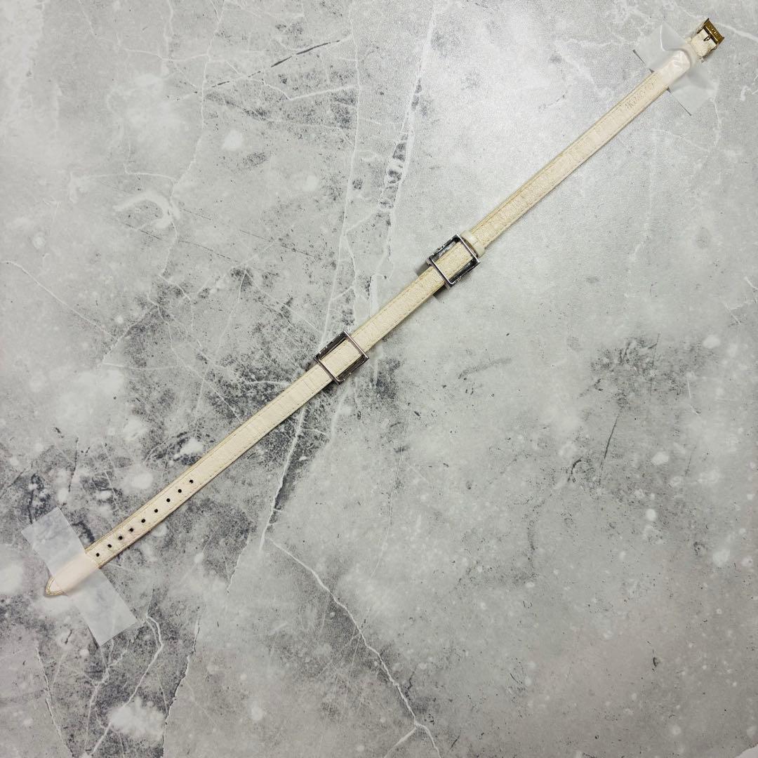 ⚠️週末セール！【ミキモト】腕時計　アイボリー　二連 　稼働