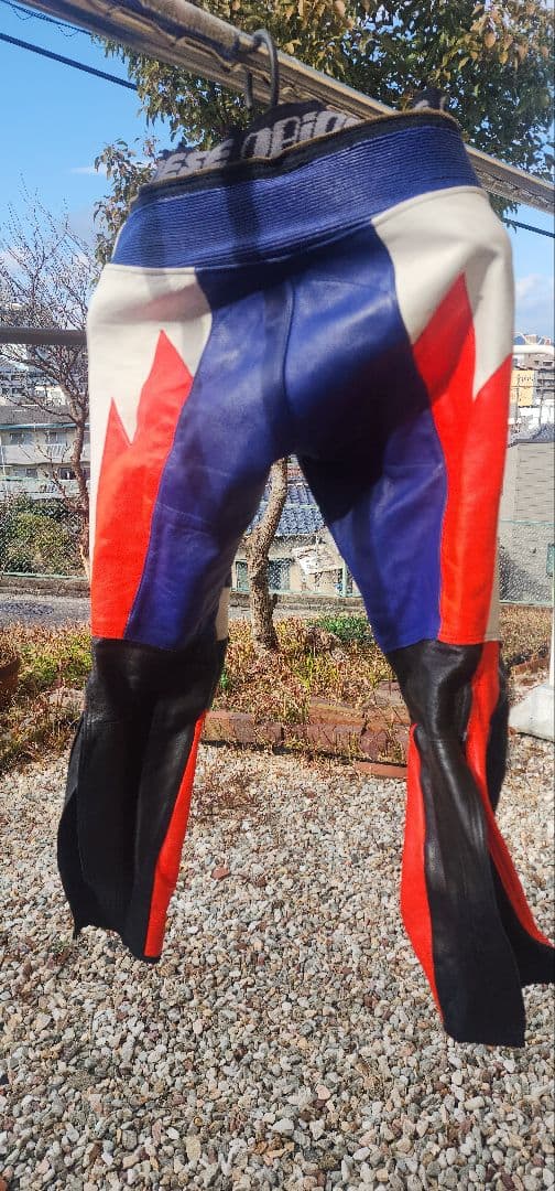 ダイネーゼレーシングレザーパンツ。サイズ52ファスナー付き。 きずほとんど無し