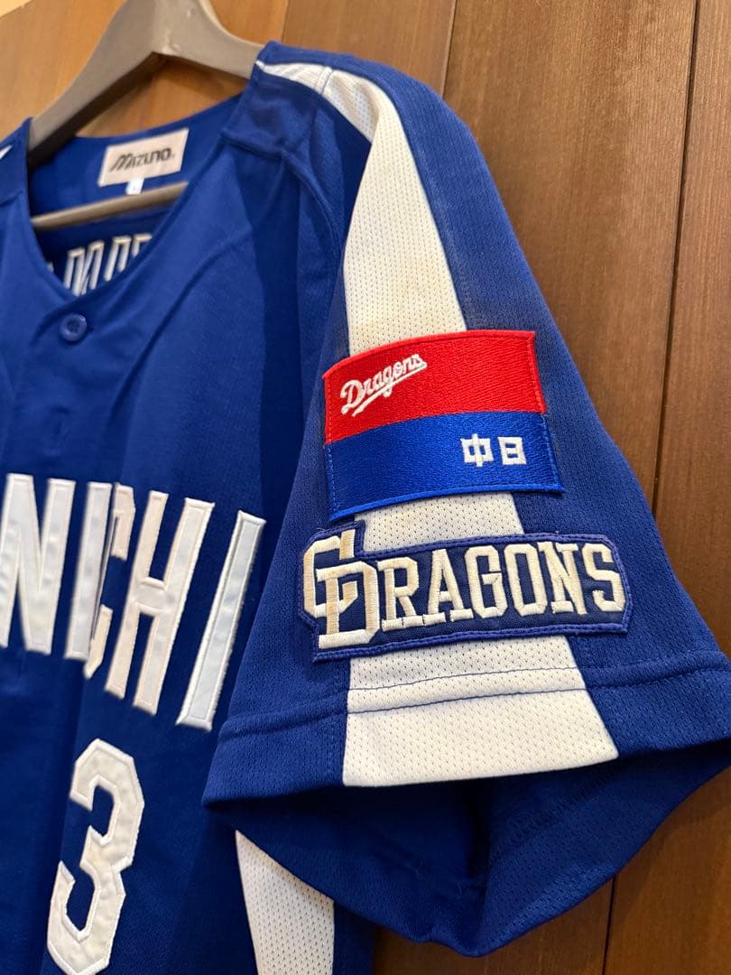 中日ドラゴンズ立浪和義ビジターレプリカユニフォーム2006年優勝M-L★落合福留