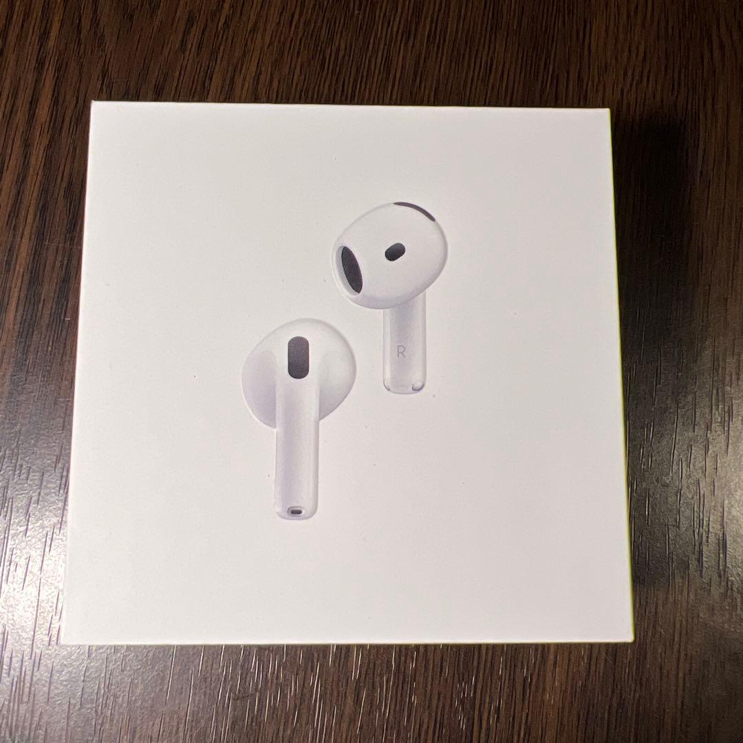 【純正/新品未開封】AirPods 4アクティブノイズキャンセリング搭載