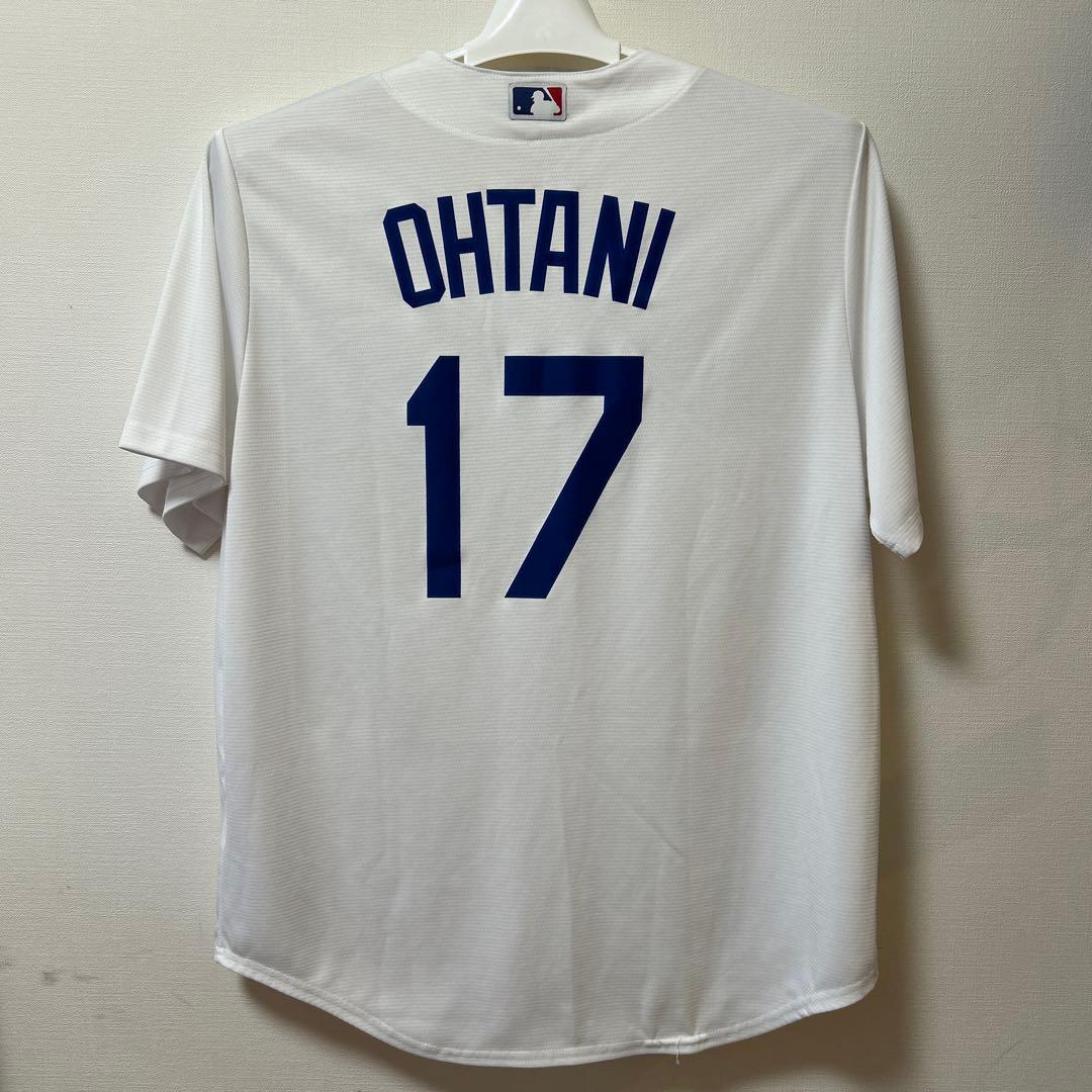 【超美品】大谷翔平 ドジャース ユニフォーム 背番号17 Lサイズ 正規品