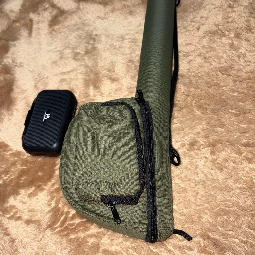 【美品】Maxcatch フライフィッシングセット 6ft 2wt