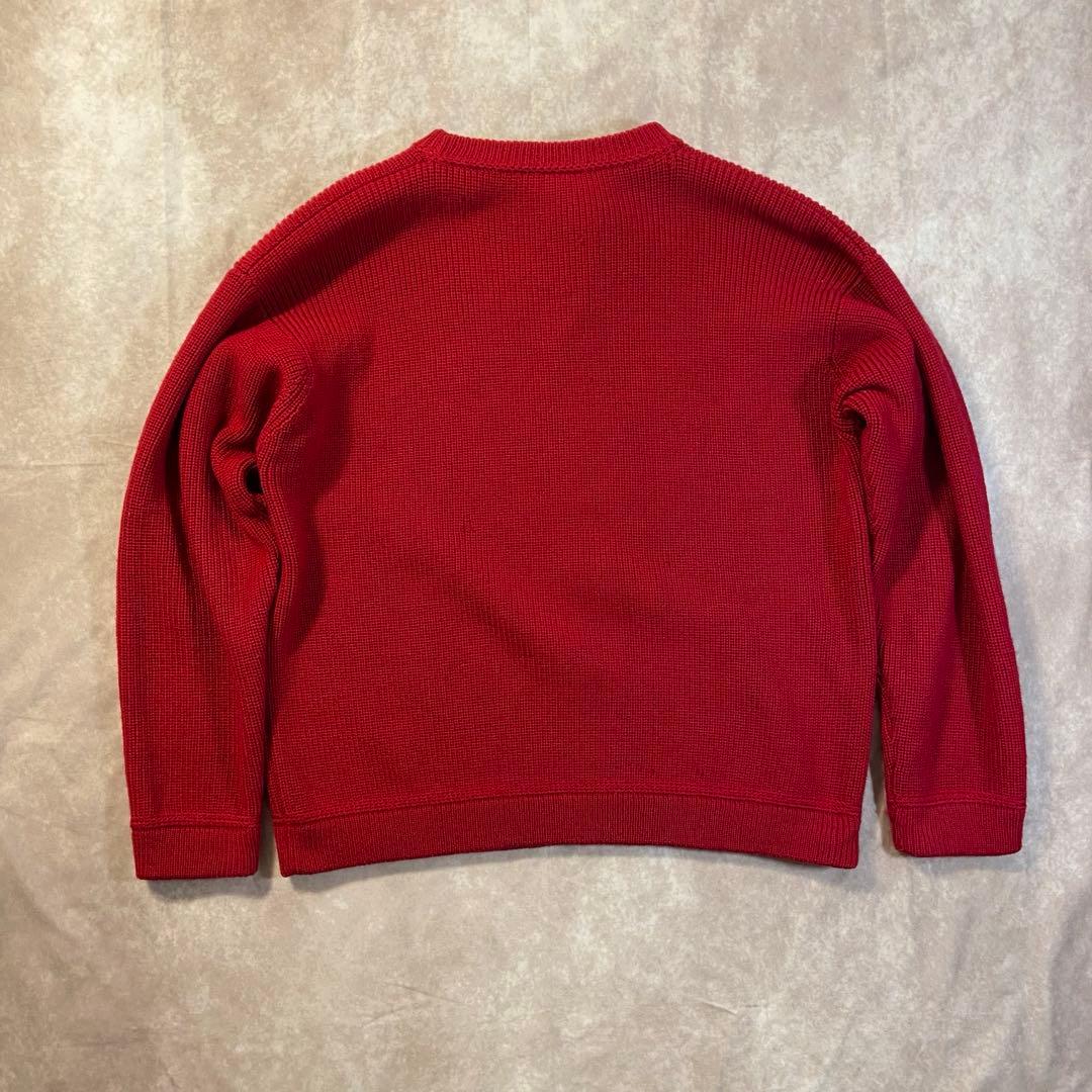 90s patagonia シャモニーガイドセーター レッド XL ウールニット