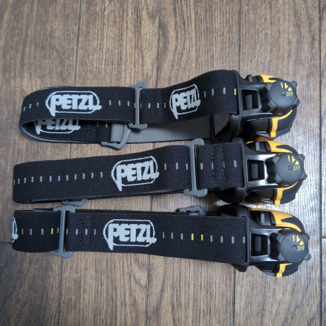 PETZL PIXA 3 ヘッドランプ 3個セット