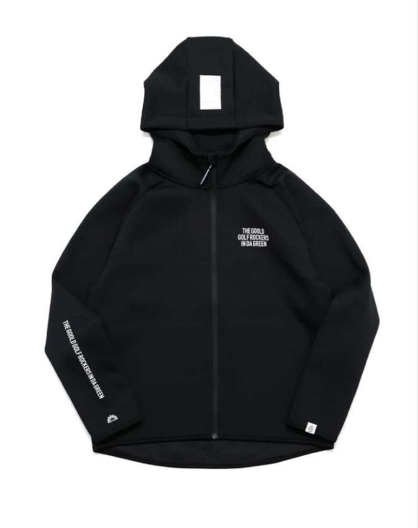 ゴールドゴルフロッカーズ ブラック フード付きジャケットとパンツセット