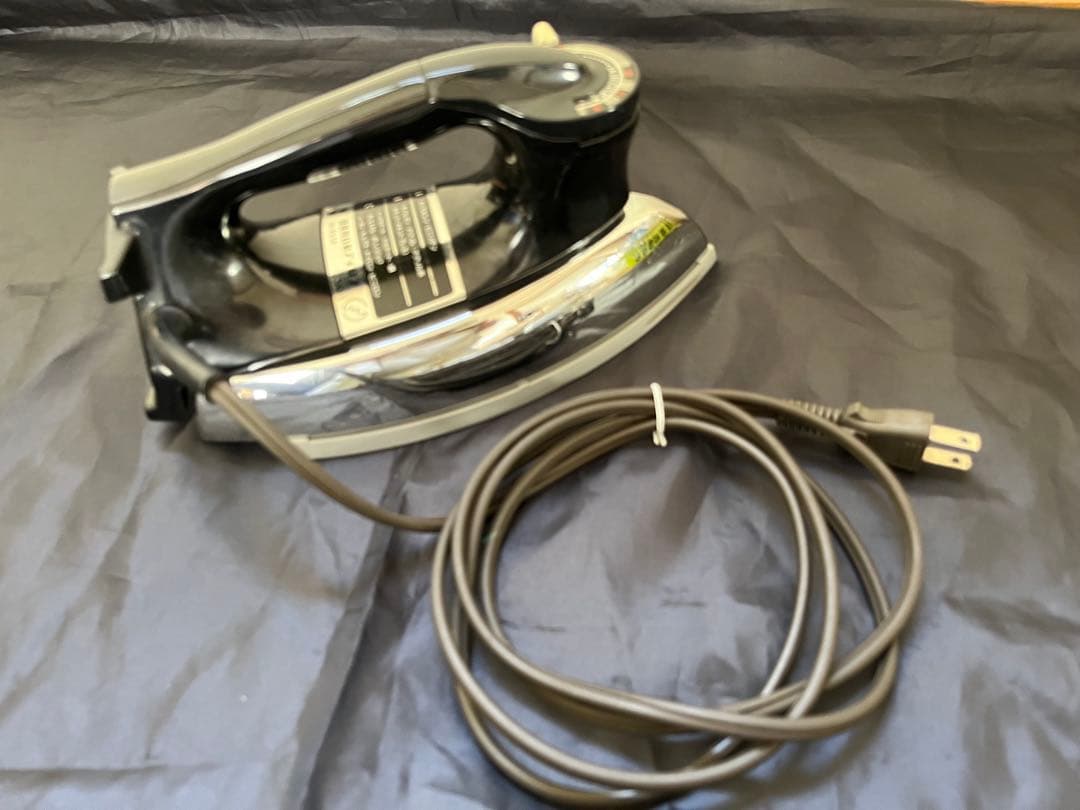 昭和時代の品　ナショナル 自動アイロン NI-655P