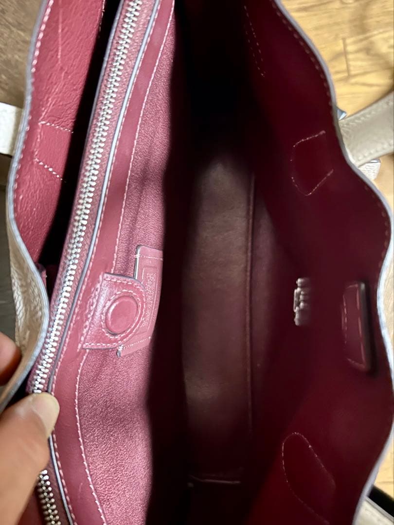 ★Coach/コーチ/ハンナ キャリーオール-美品★