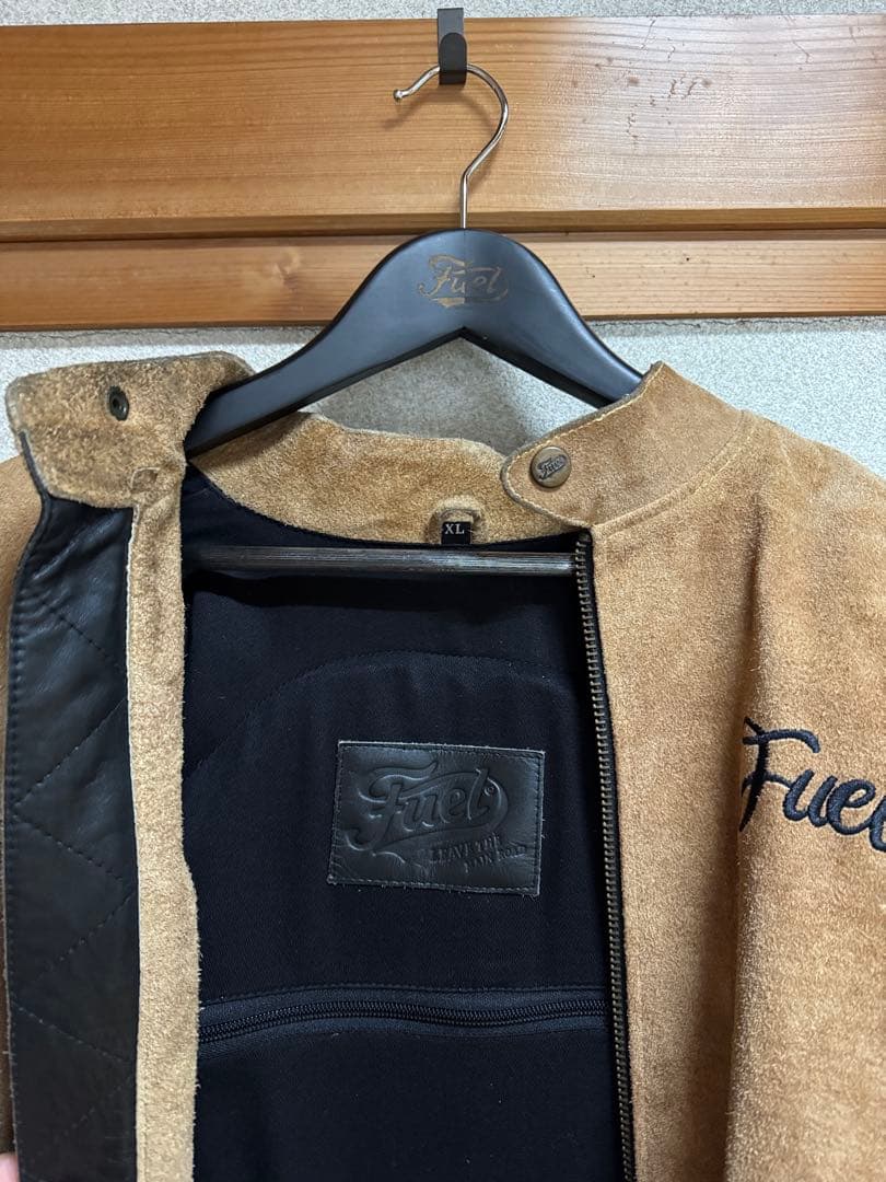 Fuel スエードライディングジャケット XLサイズ