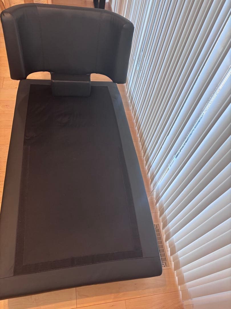 ニトリ　布張りカウチソファ　グレー　1人掛け