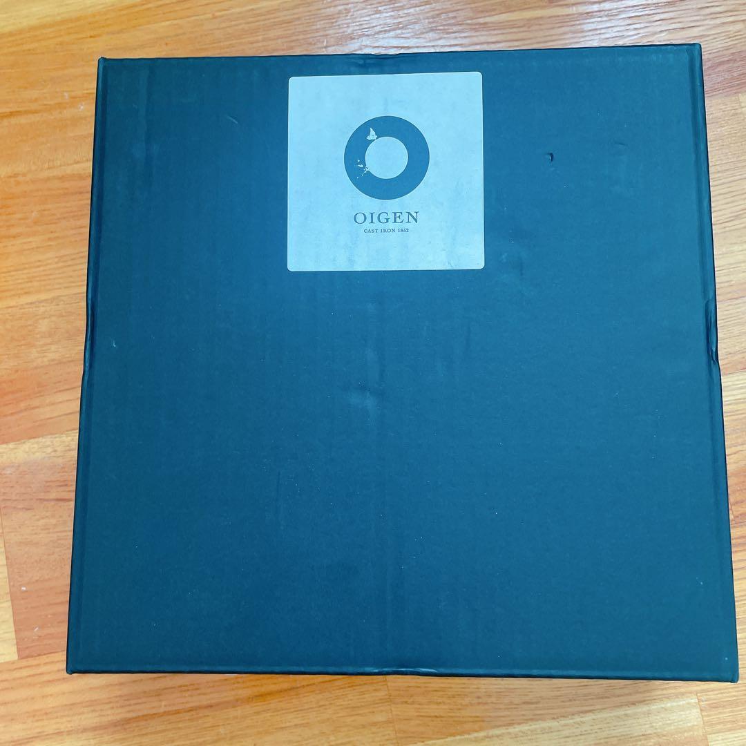 OIGEN 両手鍋 黒 新品未使用