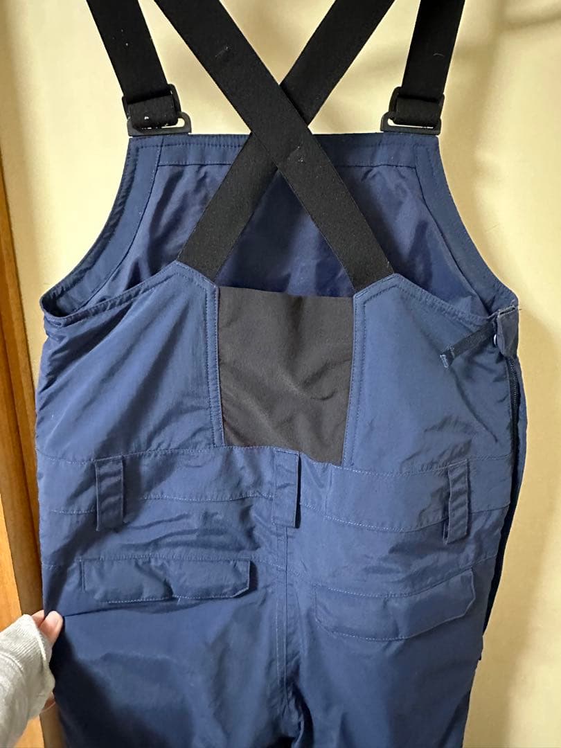 BURTON キッズM ネイビー ウェア　ビブパンツ