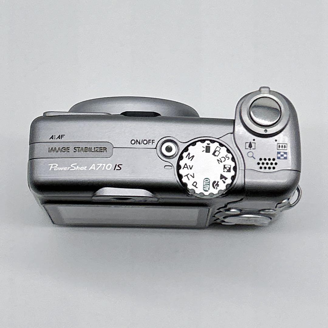 【美品】Canon PowerShot A710 IS 外箱 取説 専用ケース付