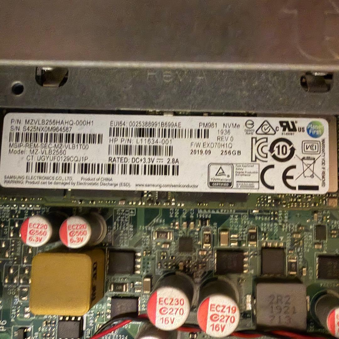 HP ProDesk 600 G5 SFF SSD256 メモリ16G NVNe