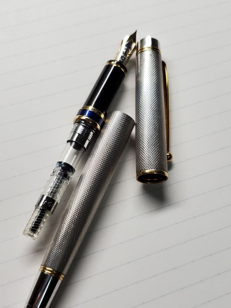 パイロット グランセ スターリングシルバー 旧型 925 18K-750