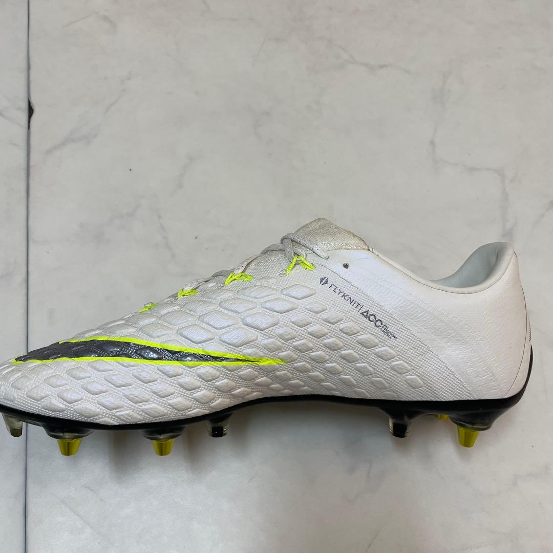 Nike Hypervenom サッカーシューズ ホワイト/イエロー