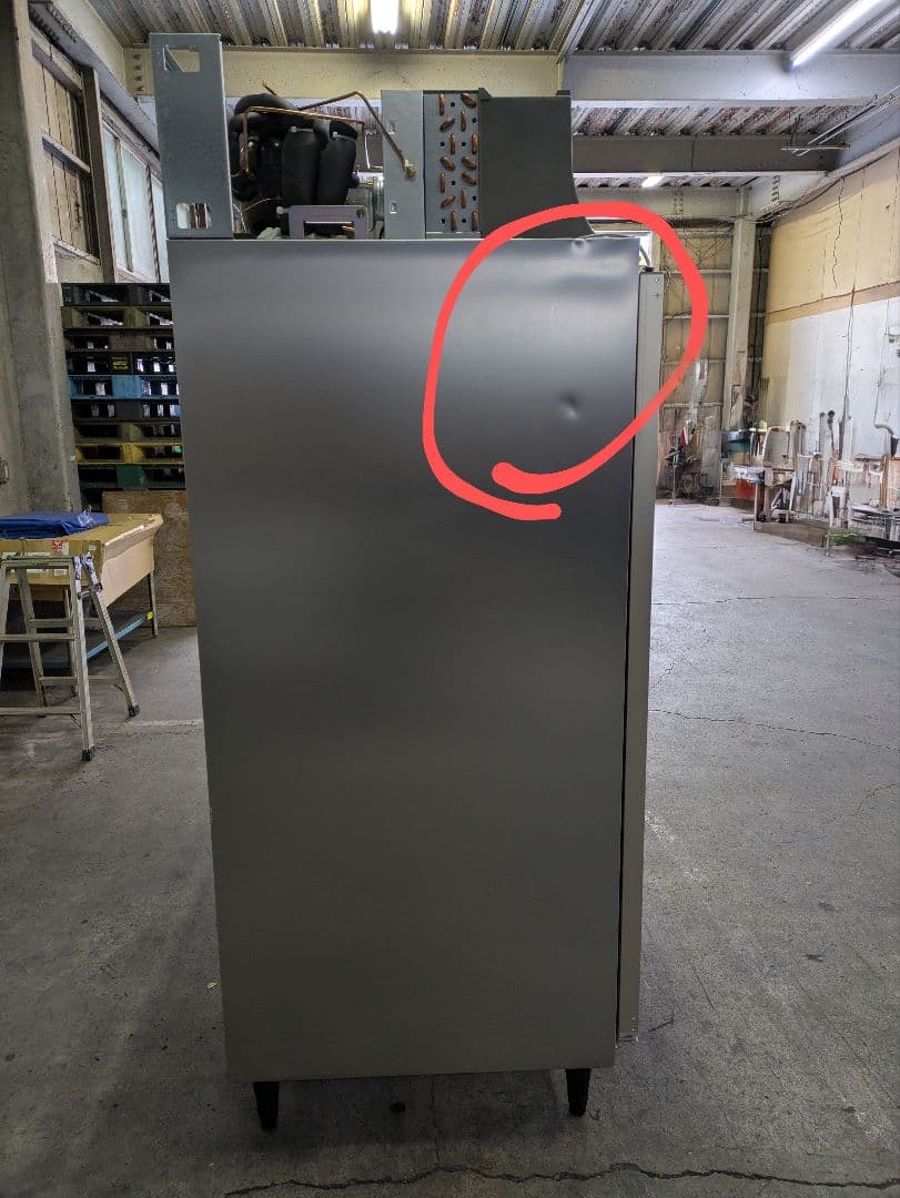 引取り限定　中古品　現状渡しリーチイン冷凍ショーケース　FS-120A3-2