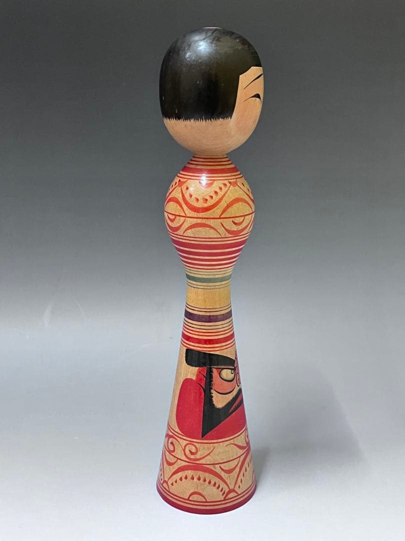 C556 こけし　盛 美津雄　津軽系　伝統こけし　日本人形　日本伝統こけし