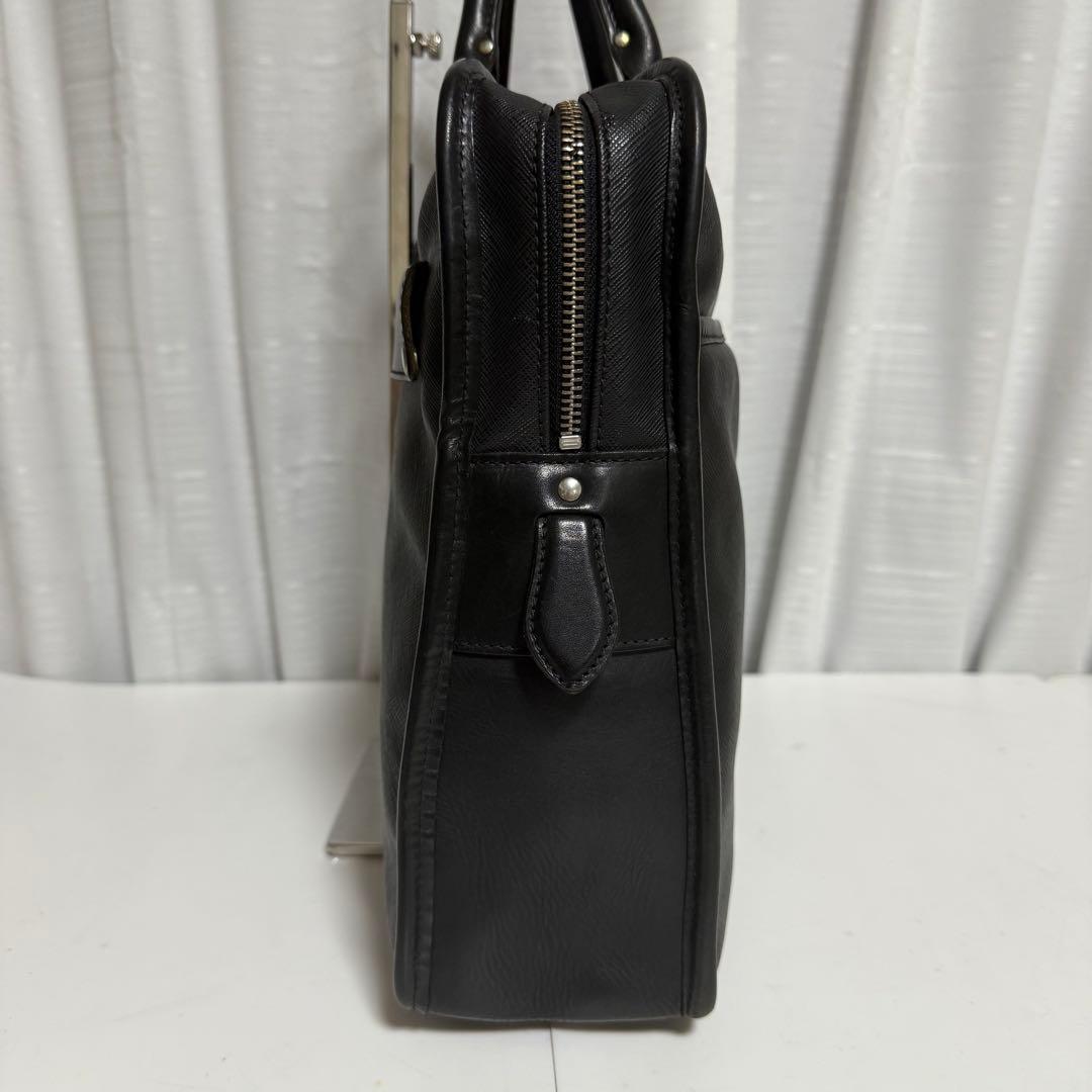 ⭐️極美品フェリージ ビジネスバッグ 3637/ 2 ブリーフケース ブラック