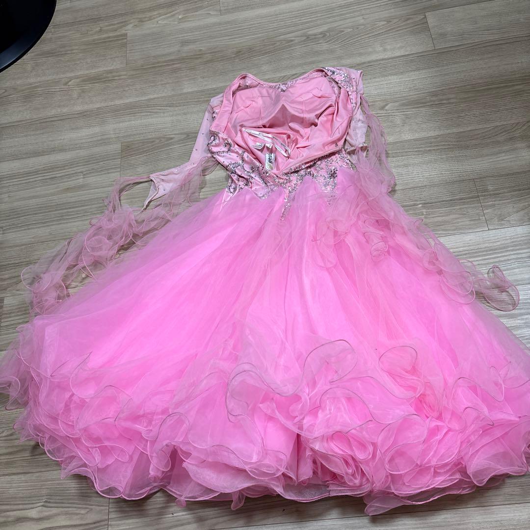 社交ダンス　ドレス　競技会　パーティー　トライアル　ジャンテイ