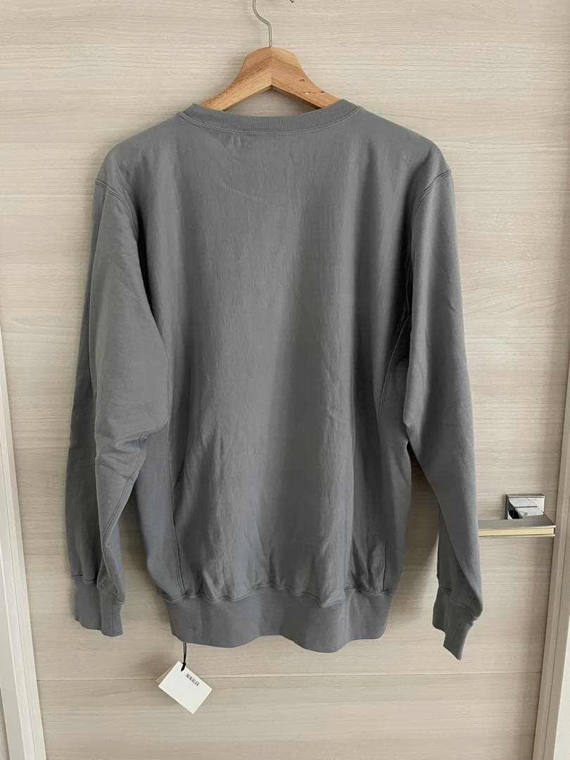 トップス AURALEE 25SS ELASTIC HIGH GAUGE SWEAT PO
